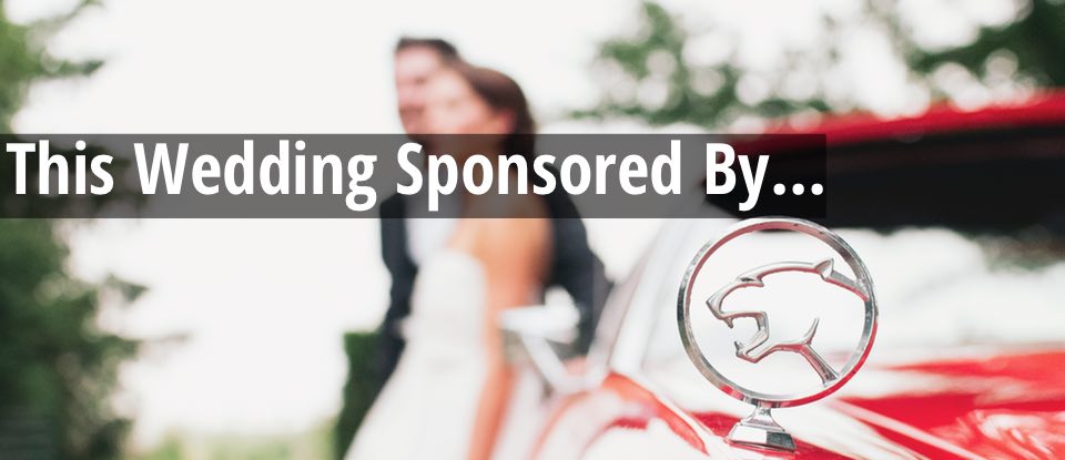 This Wedding Sponsored By…