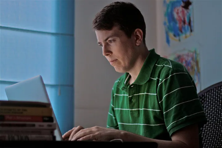 George Donnelly at work